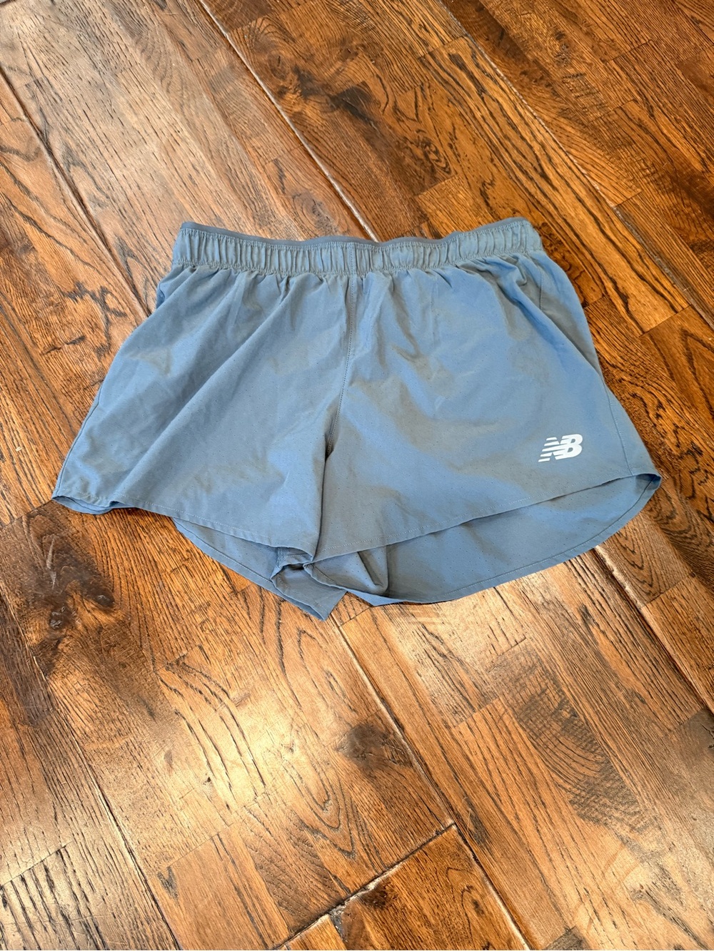New Balance Slate Blue grey  Athletic Running Shorts